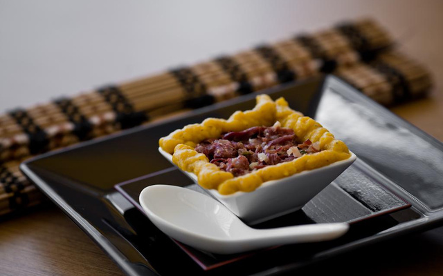 Escondidinho de carne seca