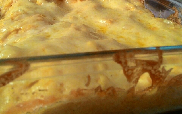 Frango com creme de milho