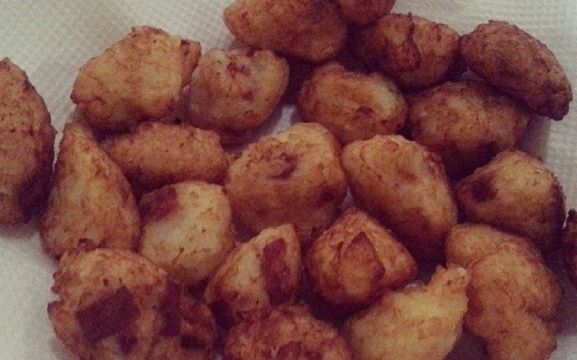Bolinho de arroz cremoso