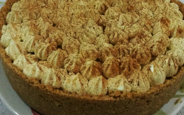 Torta de banana banoffee