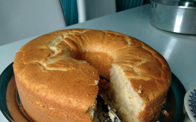Bolo de trigo fofinho