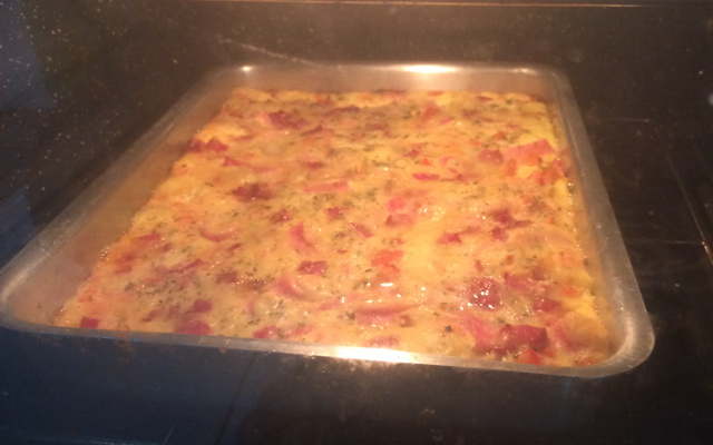 Omelete de forno sem óleo