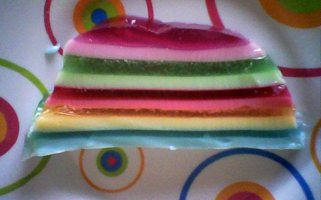 Arco-Iris de Gelatina