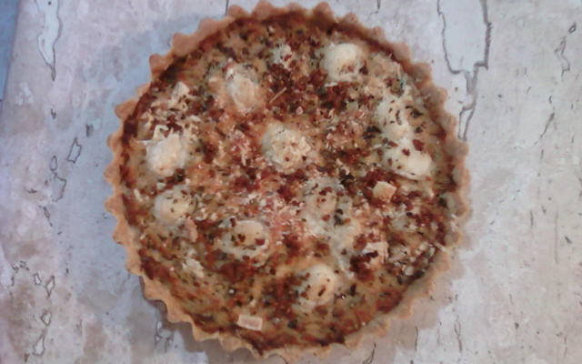 Quiche de escarola
