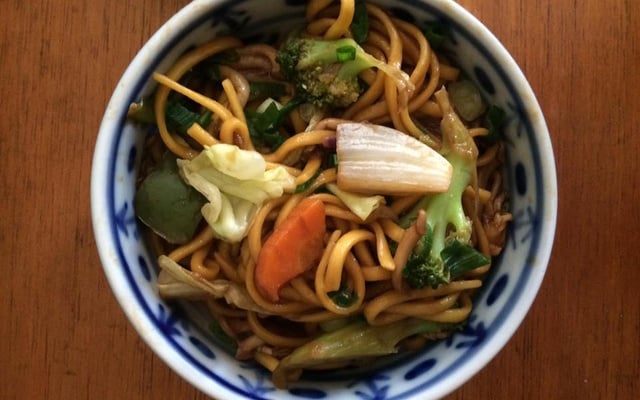 Yakissoba de legumes