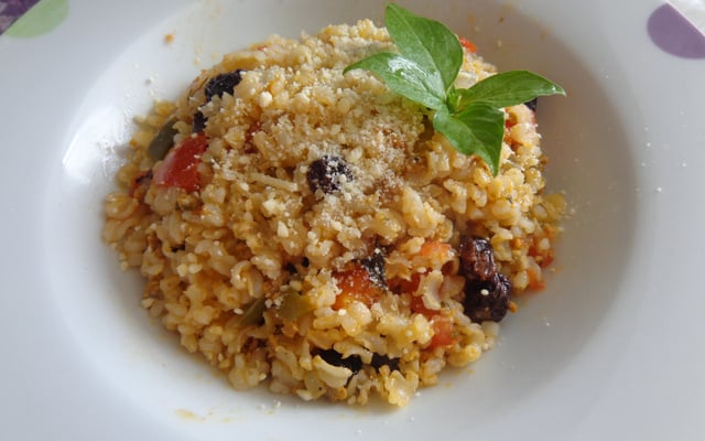 Risoto de frango Tudo Gostoso