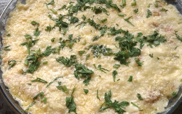 Escondidinho de linguiça toscana