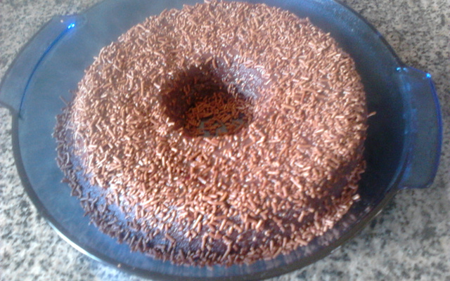 Brigadeirão de micro-ondas