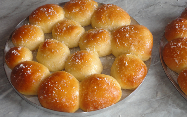 Pão caipira (pão de mandioca)