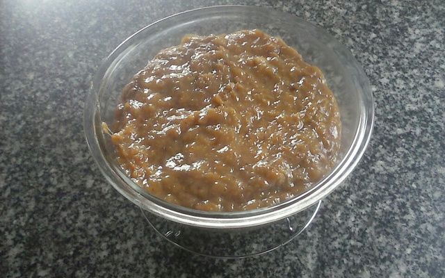 Doce de banana cremoso