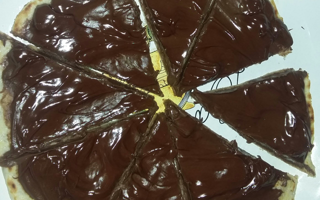 Pizza de frigideira sem fermento