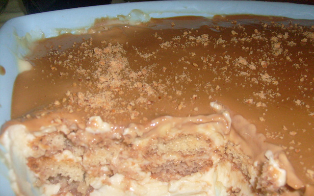 Pavê ao doce de leite