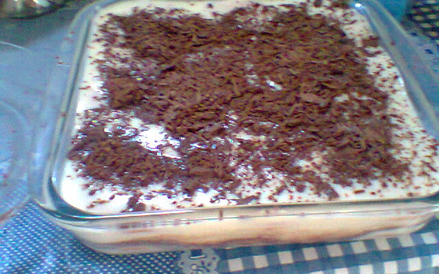 Pavê de bolacha maria