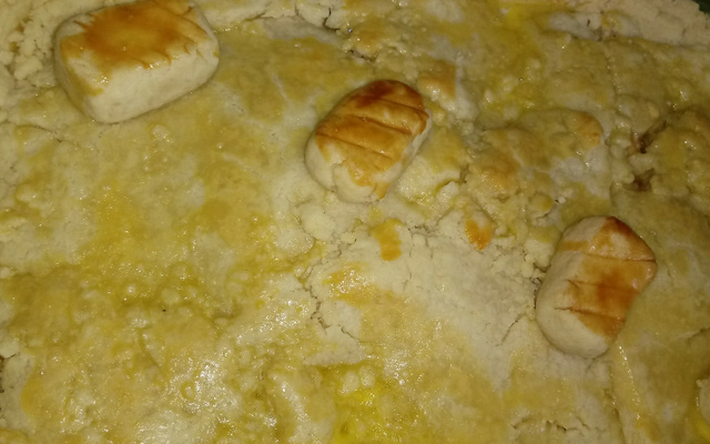 Empadão cremoso de camarão