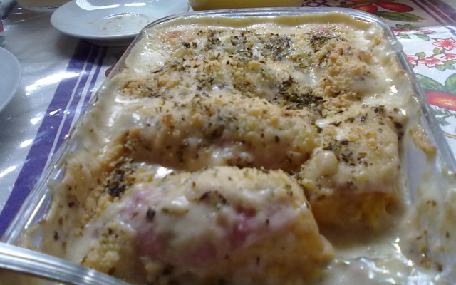 Enroladinho de banana à la Raiza