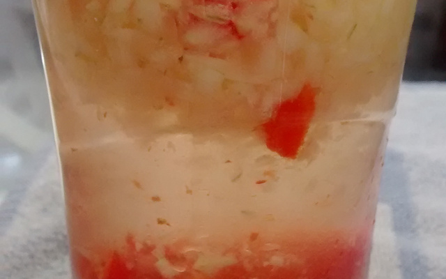 Vinagrete de pimenta biquinho