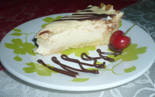 Torta mousse de cupuaçu