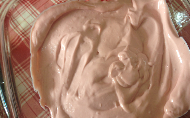 Mousse de leite em pó