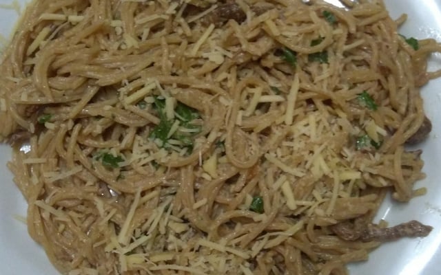 Macarrão com Shimeji