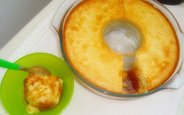 Pudim de pão cremoso