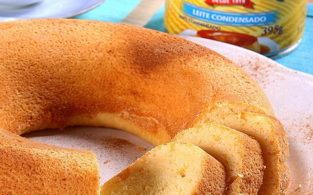 Bolo de Fubá Cremoso