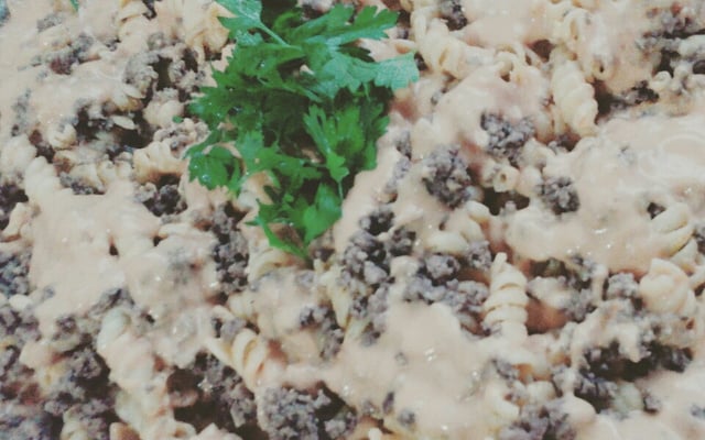 Macarrão ao molho rosé