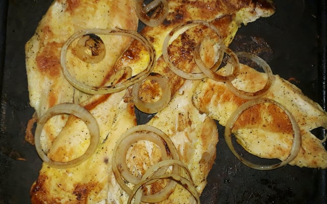 Peito de frango na chapa