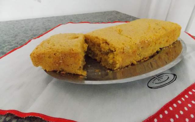 Bolo de casca de abóbora