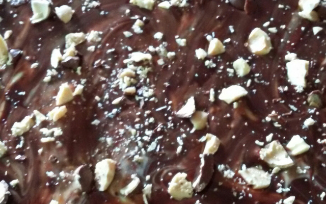 Pavê de baunilha e chocolate