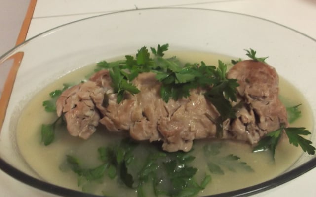 Filé mignon suíno delicioso e molhadinho na pressão