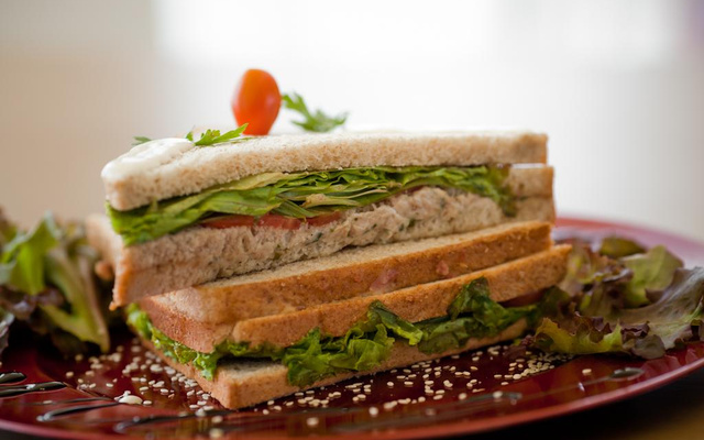 Sanduíche natural de atum