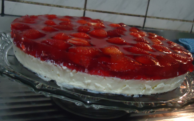 Cheesecake de morango