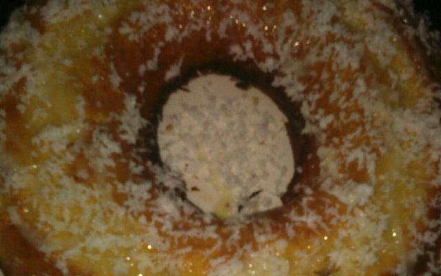 Bolo de coco manes