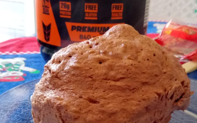 Bolinho de proteína