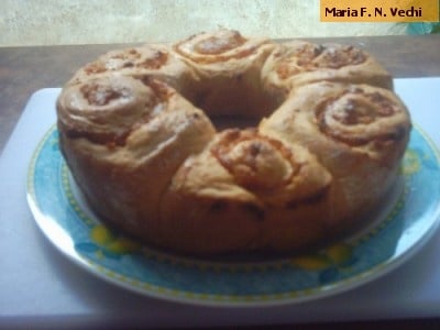 Rosca caracol de coco