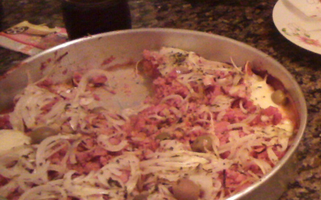 Massa de pizza fácil no liquidificador