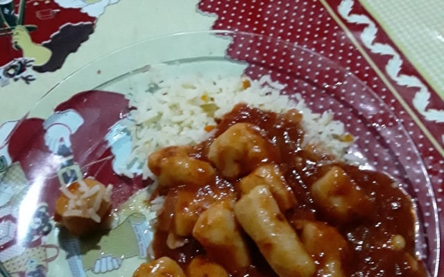 Nhoque de batata com molho de tomate