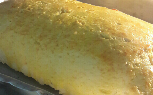 Enrolado de bacalhau maravilhoso