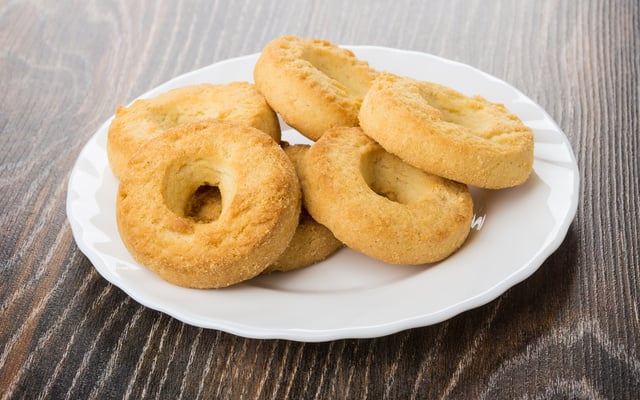 Rosquinhas de vinagre da vovó