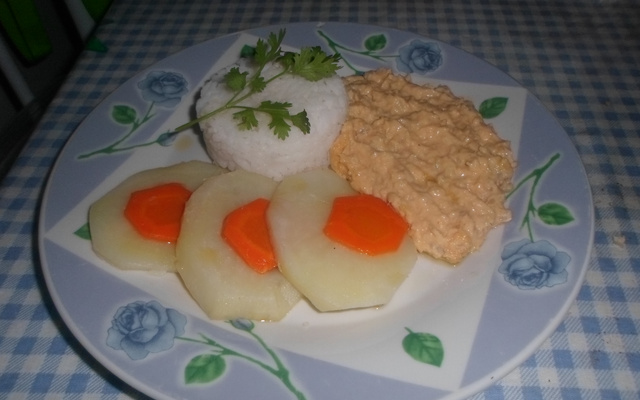 Estrogonofe de peixe