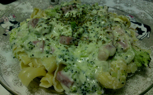 Macarrão com molho especial da Nattsss