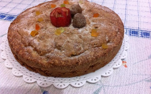 Bolo delicioso de maçã