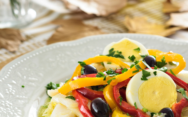Bacalhau na Panela de Pressão em 5 minutos