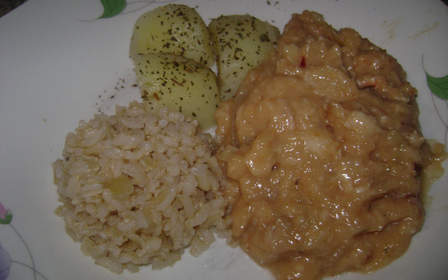 Bobó de camarão falso