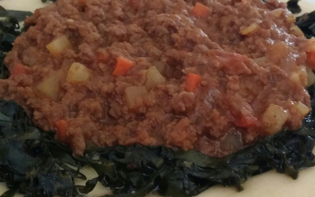 Polenta com ora-pro-nobis