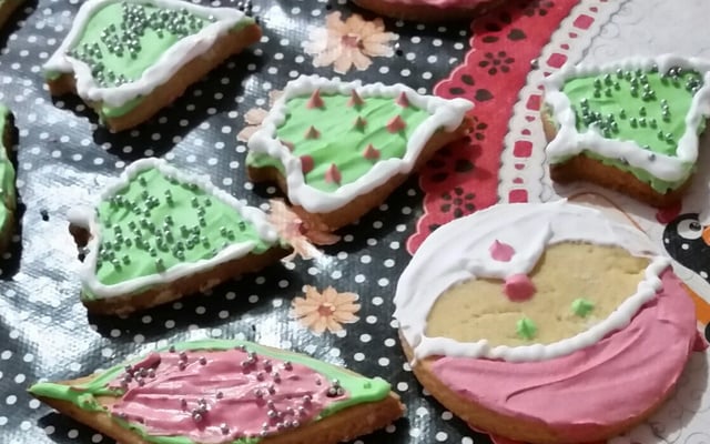 Biscoitos Decorados para o Natal