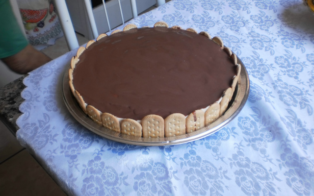 Torta mousse de limão