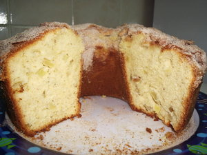Bolo de maçã