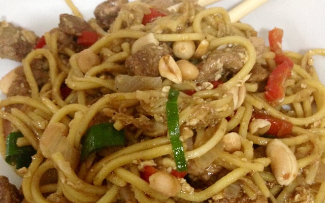 Pork Pad Thai (ou Chicken)