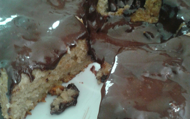 Bolo de banana de liquidificador